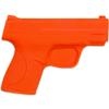 American Safety Props - Non-Functional Solid Polymer Holster Molding Gun Prop - (Natural) - Blaze Orange - U.S.A. Made - Compatible with S&W M&P40 Shield view 2
