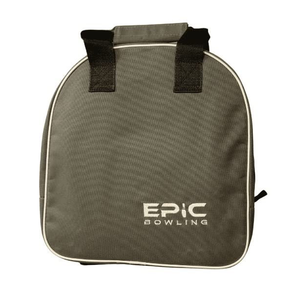 Epic Junior 1 Ball Single Tote Bowling Bag (Grey)