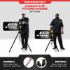 PowerNet Launch F-lite Pro Baseball & Softball Pitching Machine, Breaking Ball Bracket, Variable Speed Up to 90 MPH, Batting Practice Ball Launcher (F-lite Pro) view 4