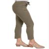 Royalty For Me Missy Petite Dog Bite Hem Jogger, Olivi, PXL view 2