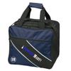 BowlersMart Essential 1 Ball Single Tote Bowling Bag (Navy) view 1
