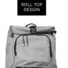 EPOCH LACROSSE - E-Pack Rolltop Bag, Lacrosse Backpack with Stick Holder, Ultimate Backpack and Duffle Bag for Lacrosse, Work, or Travel (Gray) view 4
