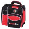 BowlersMart Curve 1 Ball Single Tote Bowling Bag (Red)