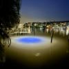 Mega-Watt Iris Underwater LED Lighting System, Underwater Dock Light, Fish Light, 32000 Lumens (Blue/White (Center/Outer), 80 Foot Power Cord) view 4