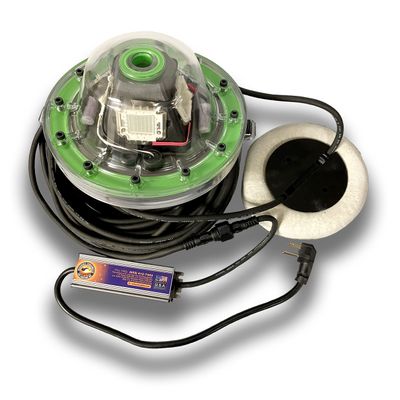 Apollo Underwater LED Lighting System, Underwater Dock Light, Fish Light (Green, 120 Foot Power Cord)
