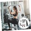 BESPORTBLE 1set Triceps Training Ropes and Fitness Accessories Kit Pulley Cable System for Home Gym Workouts Strengthen Arms and Grip Versatile Exercise Tools view 2