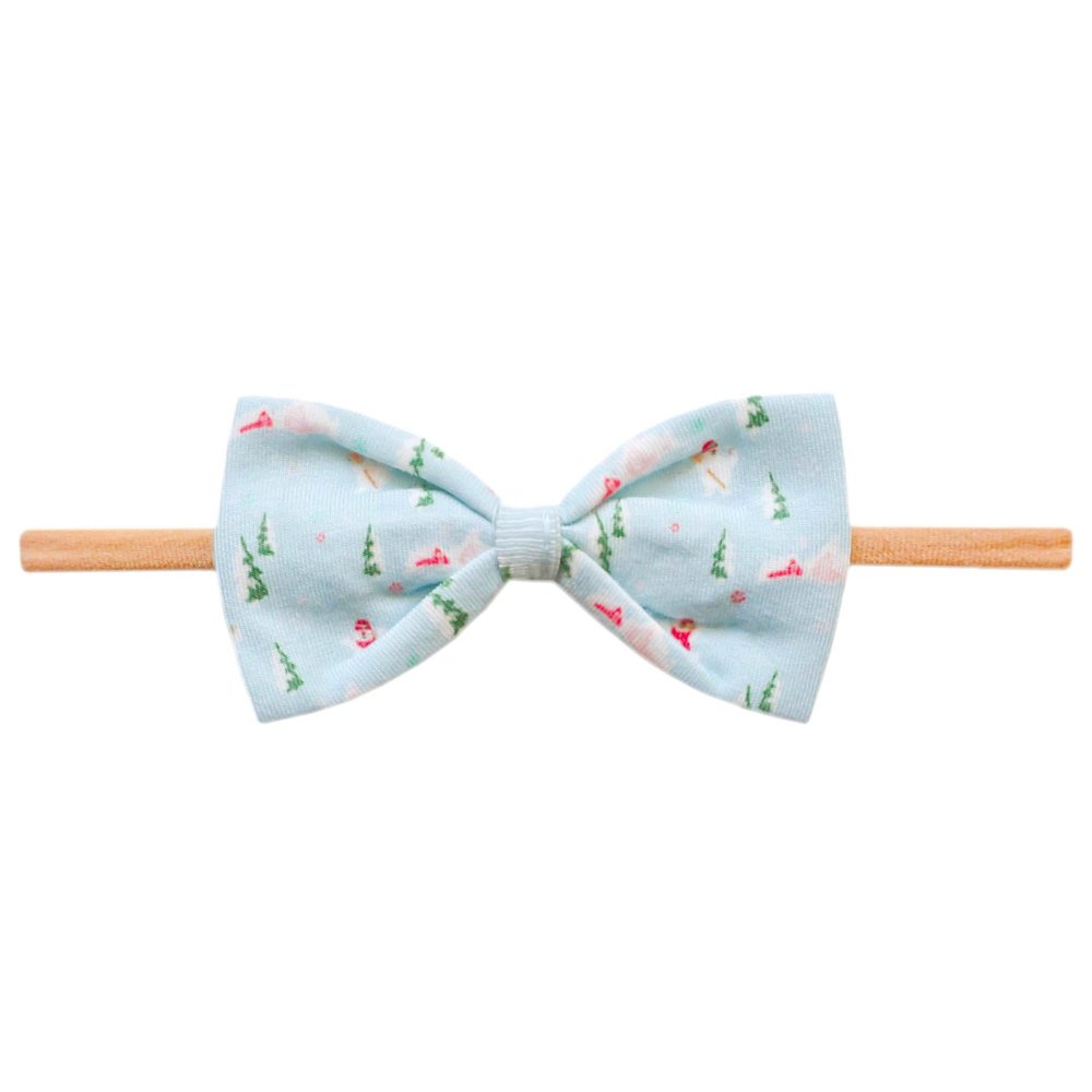 Copper Pearl Bowtie Baby Bow Frosty The Snowman