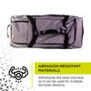 Epoch Lacrosse - Elite Gear Bag for Men and Women  Lacrosse Duffle Bag, Rip-Stop Hex Material, Vented Main Compartment, Spacious Design - Grey (Elite Gear Bag - Gray) view 4