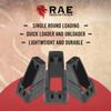 RAEIND Speedloaders for SAR B6P by SARsilmaz Double Stack Magazine Speed Loader 9mm Caliber Ammo Loader | (9mm - SAR USA B6P) view 4