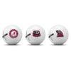 Alabama Crimson Tide (Officially Licensed) 3 Pack Taylormade Golf Balls view 1