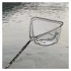 Fish Net Telescopic Fishing Net Automatic Folding Small Mesh Landing Net Aluminum Alloy Pole Durable Casting Net Fly Fishing 3-Section Dip Net (Color : Gold) view 3