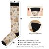 Wusikd Capybaras Compression Socks for Women and Men Circulation Funny Long Socks for Athletic Running 2 view 4