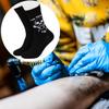 VAMSII Tattoo Artist Socks 2 Pairs You Think it I Ink it Socks Funny Tattooist Gift Tattooing Crew Socks Tattoo Master Gift (You think socks) view 2