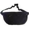 Crossbody Bag Fanny Pack for Women Men, Waist Pack Large Chest Bag with Adjustable Strap for Workout Travel Sports Running(Black) view 1