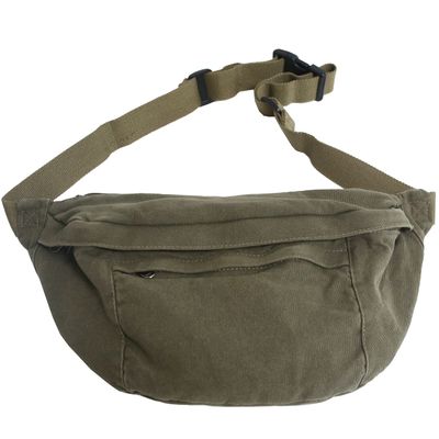 Crossbody Bag Fanny Pack for Women Men, Waist Pack Large Chest Bag with Adjustable Strap for Workout Travel Sports Running(Green)