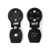 XBERSTAR Bike Computer Stem Top Cap Mount Holder Bike Headset Top Cap Stem Headset Cap Cover Computer Mount for Garmin Wahoo GPS (Black) view 2