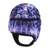 Rugby Helmet Soccer Scrum Cap Adjustable Soft Shell 7v7 Flag Football Headguard Headgear Protective Cap for Youth Adults view 3