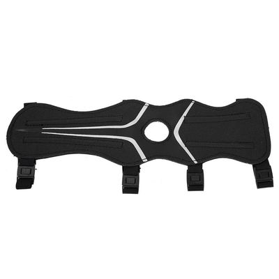 Archery Arm Guard, 600D Nylon Adjustable Archery Arm Guard Protective Gear Lightweight Archery Armguard Protector for Recurve Bow Accessories (Black)
