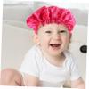 Beavorty Satin Sleep Bonnet for Boys and Girls Double Layer Elastic Cap Sun Protection Hat Girl Night Sleeping h view 4