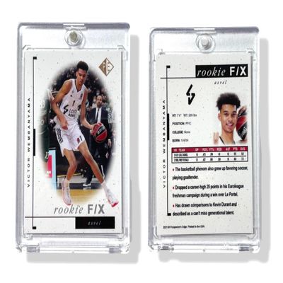 Victor WEMBANYAMA RC 2021 Prospectors Edge Rookie F/X Basketball Card France