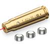 CVLIFE 7.62x39 Laser Bore Sight Red Laser Boresighter Brass Bore Sight with 3 Batteries view 1