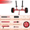 REEYAK Kayak Cart Dolly, Width-Adjustable for Carrying Kayaks Canoes on Sand All-Terrain view 2