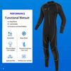 3mm Wetsuits for Men,Men Front Zip Neoprene Wet Suits Full Body Scuba Diving Suit for Diving Snorkeling Surfing Swimming Water Sports(XXXL,Black) view 2