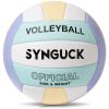 SYNGUCK Size 5 Volleyball,Official Soft Indoor Outdoor Volleyballs Sports Training Game Play Ball for Youth, Teenager, Adult view 1