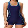 beautyin Athletic Swimsuit 2026 Surfing Swimming Suit One Piece Navy view 1