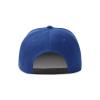 Custom Snapback Hats Your Text Custom Text for Unisex Hip Hop Flat Bill Brim Adjustable Curved Brim Hat Blue view 4
