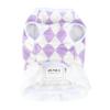 Zunea Dog Girls Dresses for Small Dogs Rhombus Pattern Summer Puppy Sundress Cute Strawberry Dog Princess Dress Soft Vest Shirt Ruffles Dress Chihuahua Yorkie Skirt Apparel Purple S view 3