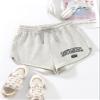 ABZEKH Shorts for Women Shorts Women's Shorts Letter Graphic Drawstring Waist Shorts Shorts (Size : Medium) view 1