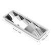 Yuecoom Boat Louvered Vent 5 Slots,Marine Grade 316 Stainless Steel Yacht Ventilator Cover 12.9"x4.3" - Rectangle Marine Hardware for Boats, Yachts, Sailboats (Waterproof Deck Vent) view 2