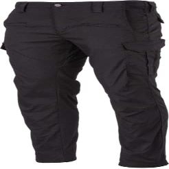 TRYBE Tactical Ultimate Active Tactical Cargo Pant - Mens, Regular Fit, Black, UACGOPTBK-30-34