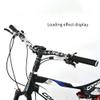 HIMALO 31.8mm MTB Handlebar 720mm 780mm Mountain Bike Riser Handlebars Downhill DH XC AM FR Aluminium Alloy Extra Long Bars Rise 30mm (Color : Black Pink, Size : 720mm) view 2