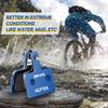 AGPTEK Bike Brake Pads, High-Performance Brake Pads, Disc Brake Pads & Spring (Semi-Metallic) for Mountain Bike Disc Brakes, 4 Pairs Bike Pads, Compatible with TRP Tektro Shimano Deore Br, Blue view 3
