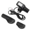Electric Throttle Grip Set, 805 LCD Display, Electric Scooter Half Throttle Grip with LCD Panel for 22.5mm Handlebars view 1