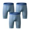 DGKaxiyaHM Sports Running Underwear For Men, Comfortable, Breathable, Wear-Resistant, And Extended (Blue-3PC,XX-Large) view 1