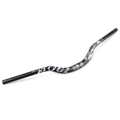 HIMALO MTB Riser Handlebar 31.8mm Mountain Bike Handlebar Aluminum Alloy Extra Long Bars 720mm 780mm Rise 50mm XC AM DH Handlebars (Color : Black, Size : 720mm)