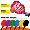Customized Pickleball Paddle Racket, Add Your Picture Design Indoor Outdoor Pickle Ball Paddle, Fiberglass Surface, Honeycomb Core, Crimson view 4