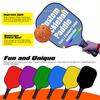 Customized Premium Pickleball Paddle Racket, Add Your Picture Design Indoor Outdoor Pickle Ball Paddle, Fiberglass Surface, Honeycomb Core, CarolinaBlue view 4
