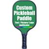 Custom Stylish Premium Pickleball Paddle Racket, 3D Print Personalized Add Your Picture Design Indoor Outdoor Pickle Ball Paddle, Fiberglass Surface, Honeycomb Core, Seagreen view 1
