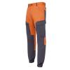 ZYXTIM Men's Ripstop Hiking Pants Quick Dry Lightweight Breathable Waterproof Outdoor Climbing Fishing Travel Camping Pants Orange view 3