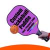 Customized Pickleball Paddle, Graphite Pickleball Paddle/Paddles Set, Polypropylene Honeycomb Core, Portable Paddle Cover, Lightweight Pickleball Racket, MediumOrchid view 2