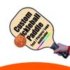 Custom Stylish Premium Pickleball Paddle Racket, 3D Print Personalized Add Your Picture Design Indoor Outdoor Pickle Ball Paddle, Fiberglass Surface, Honeycomb Core, Wheat view 2