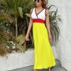 Adugen Origei North Ossetia Flag Sleeveless Dress Dress Ladies Casual Fashion Body Dress for Women M view 2