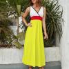 Adugen Origei North Ossetia Flag Sleeveless Dress Dress Ladies Casual Fashion Body Dress for Women M view 3