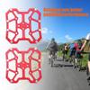 Bikes Pedal Adapter, Universal Clipless Stage Adapters Cleats Pedal, Bikes Bicyle Clipless Pedal, Aluminum Alloy Bikes Pedal Adapter Stage Adapters (red) view 2