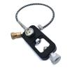 TUXING 4500Psi DIN Valve Scuba Adapter, Yoke Filling Station for HPA Tank, High Pressure Gauge, Aluminum Alloy Refill Adapter for Pcp Paintball HPA Tank Filling view 1
