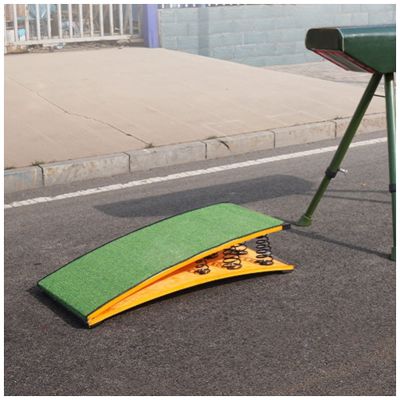 Vaults Somersault Springboard for Adults Youths Teens Kids, Heavy Duty Gymnastics Jumping Aid Equipment Elastic Board, Martial Arts Training Supplies ( Color : 9 Springs , Size : 60x120cm/23.6"x47.2"